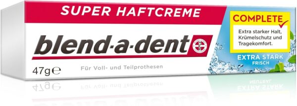 Blend-a-dent Complete Extra Stark Fresh Super - Crema adhesiva (3 unidades de 47 g) - Image 2