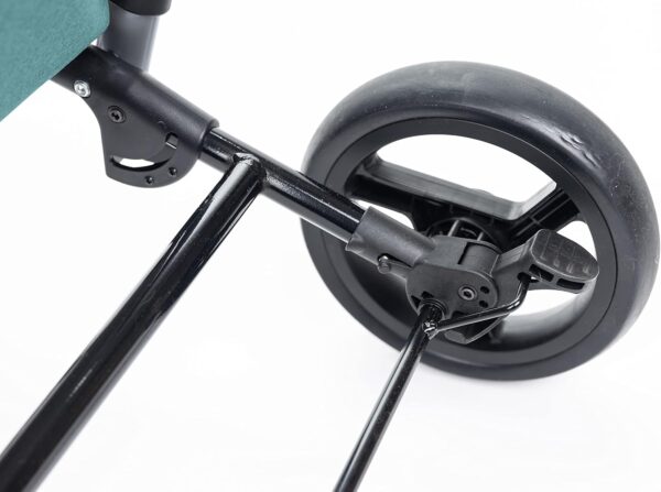 Carlett -Carro de la Compra, Carrito Plegable para Supermercado, de 4 Ruedas Resistentes a la Lluvia y Gran Capacidad de 25kg, Bolsa Principal 53L, Bolsa Térmica 9L – Modelo Clasic Duo, Color Negro - Image 8