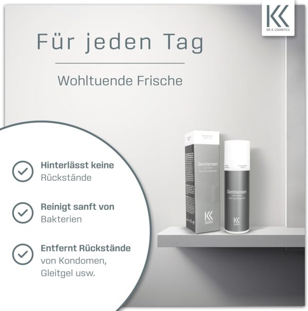 AproPO Dr. K. Cosmetics - Crema de cuidado íntimo para caballeros - Crema de cuidado íntimo para el hombre - desarrollada y supervisada por urólogo - Image 8