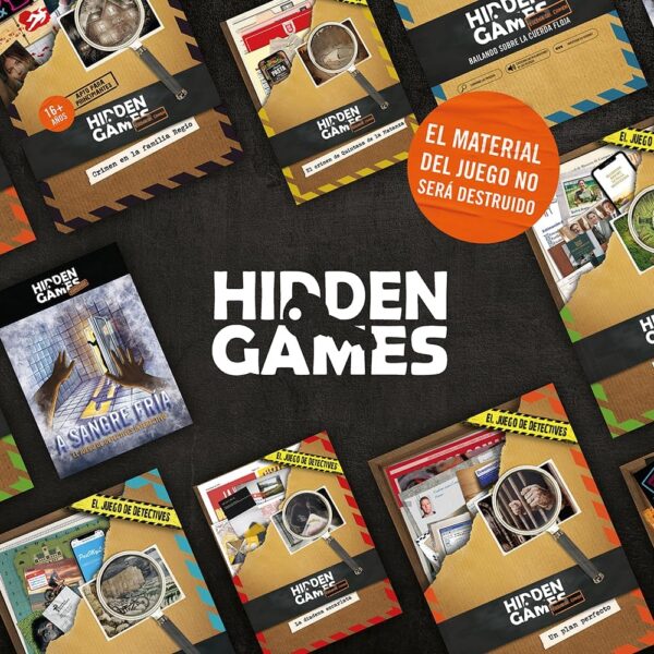 Hidden Games Escena del Crimen - El Crimen de Quintana de la Matanza - Español - Juego Realista de escenas del Crimen, emocionante Juego de Detectives, Juego Escape Room - Image 9
