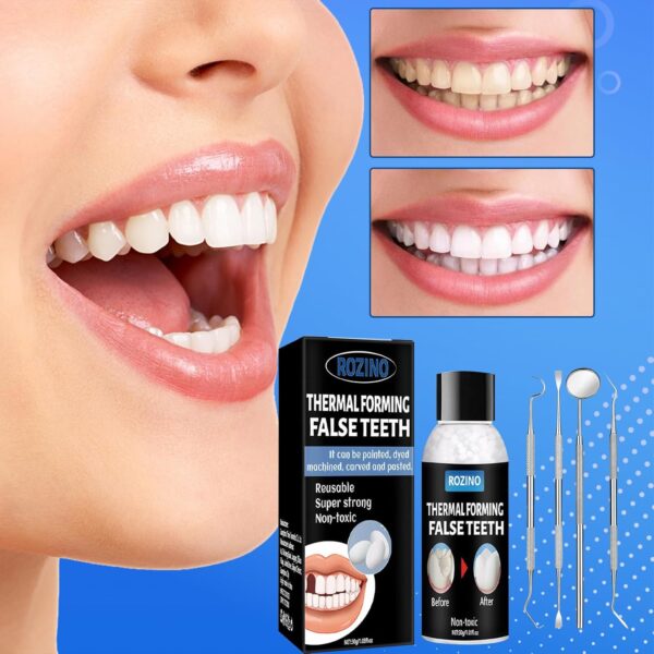 Resina Para Dientes ReparacióN De Dientes Perlas De ReparacióN De Dientes Resina Dental Dientes Postizos Temporales Resina Para Dientes ReparacióN De Dientes Resina Dental Con Herramientas Orales - Image 7