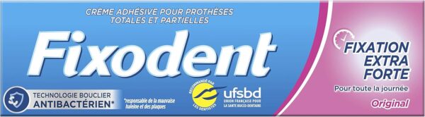 Fixodent Original Crema Adhesiva Para Protesis Dentales 47G - Image 7