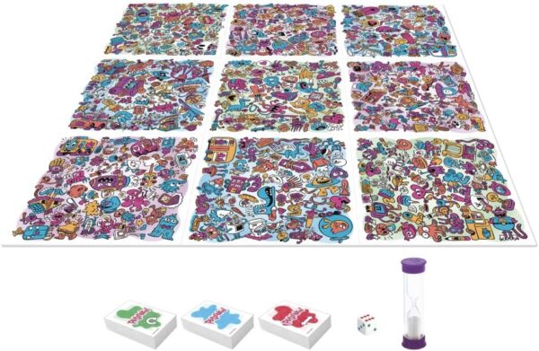 Hasbro Gaming F2564105 Juego Pictureka, Juego de Dibujos de Mesa Infantil, Juegos de Habilidad Mental, Divertido Juego Familiar para Mayores de 6 Años, Regalo de Reyes y Papá Noel para Niños y Niñas - Image 4