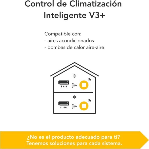 tado° Mando Aire Acondicionado Universal Inteligente con Base, Control digital app – ahorra energía – fácil instalación – compatible con dispositivos Alexa, Siri y Google Assistant - Image 2