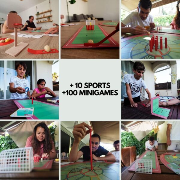 OLYMPLAKKS | Juego de Mesa Multideporte | De 7 a 99 Años | 2 a 5 Jugadores | para Niños y Adultos | Juego de Habilidad | Juego de Estrategia | para Toda la Familia - Image 3