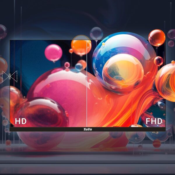 TuTu Smart TV 25 Pulgadas WiFi FHD Televisor con LED Pantalla, WLAN, App Store, Sintonizador Digital, Prime Video, Netflix, Youtube, DAZN, Disney+, Pluto TV y Más (TUV25FQ1B, 2024) - Image 5