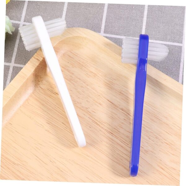 HAPINARY Limpieza 4 Uds Cepillo Para Postiza Cuidado De La Limpiadores Para Dentaduras Postizas Limpiador Para Dentaduras Postizas Limpiador De Postizos Cepillo De - Image 5