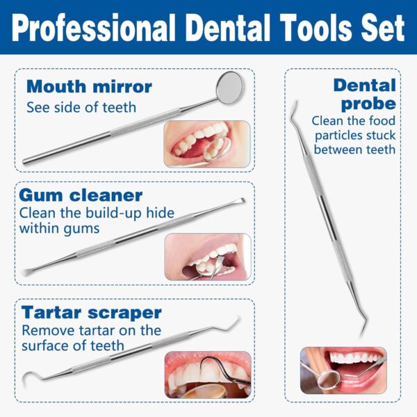 Kit de Reparación de Dientes,Dientes Postizos Temporales,Empaste Provisional Dental, Material de Relleno de Dientes Dentales - Image 5