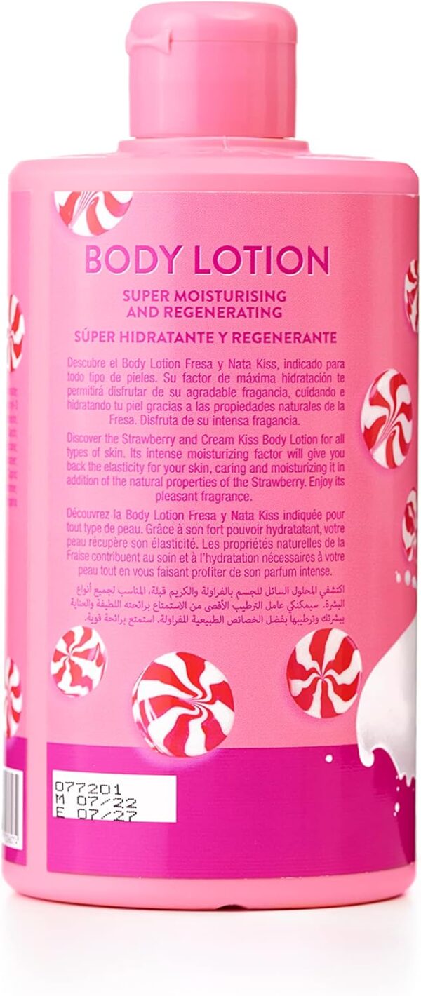 TULIPÁN NEGRO, BODY LOTION FRESA&NATA 400ML - Image 2