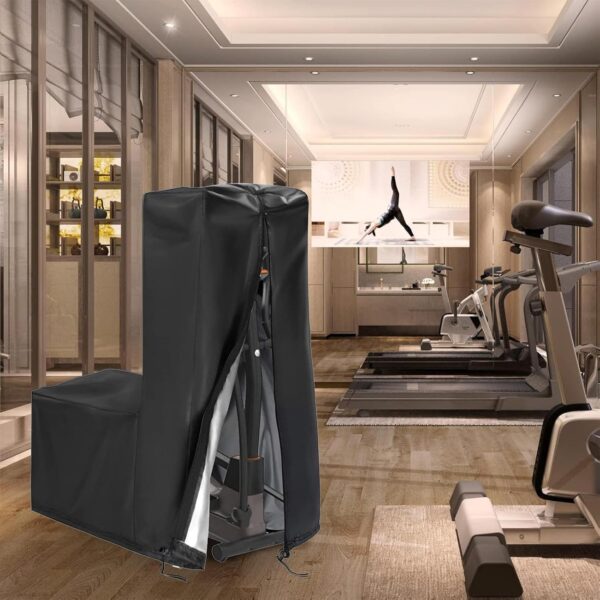 Cubierta para Entrenador elíptico,Cubierta para máquina de Ejercicio elíptica,Cubierta Antipolvo elíptica para Exteriores Resistente al Agua | Cubierta Antipolvo para Exteriores, máquina - Image 8
