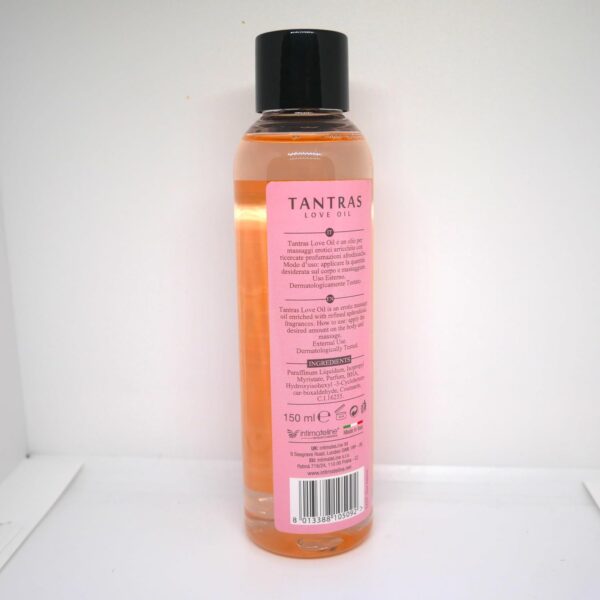 Tantras Love Aceite de Masaje Relajante con Feromonas Placer Sensual Frutas Piel Suave - Aceite de Masaje Corporal Comestible - Calmante, Sin Manchas Aromaterapia eroticos 150 ml (Pleasure Fruits) - Image 2