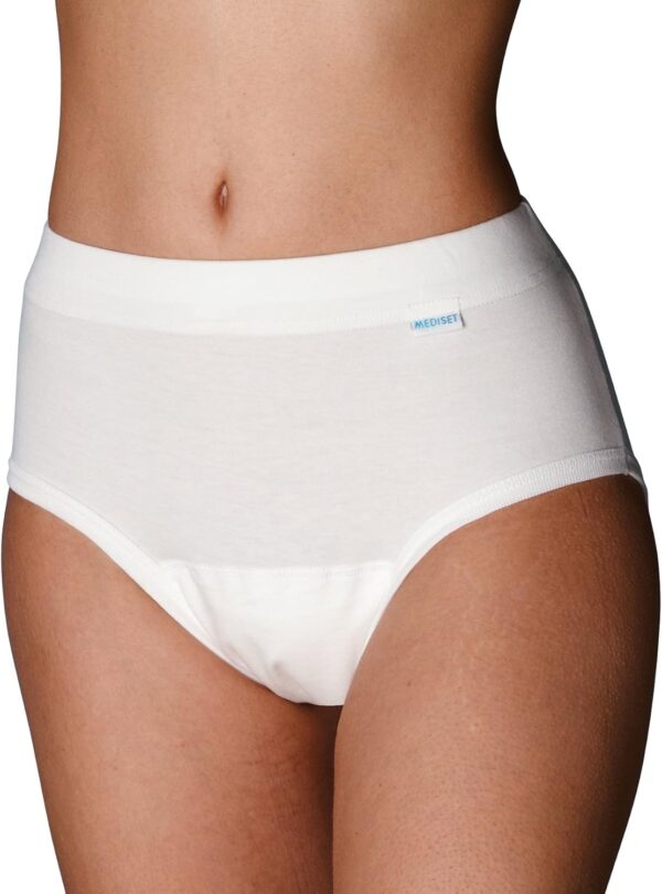 Medi Juego Slip incontinencia con eingearbeiteter. lavable almohadillas absorbentes (. Aprox. 250 ml.