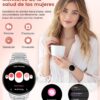 LIGE Reloj Inteligente Mujer con Llamadas Bluetooth, Pantalla Táctil AMOLED de 1.43”, IP68/126 Modos de Ejercicio/Monitor de Frecuencia Cardíaca/Sueño/Calorías, Android iOS Reloj Smartwatch - Image 4