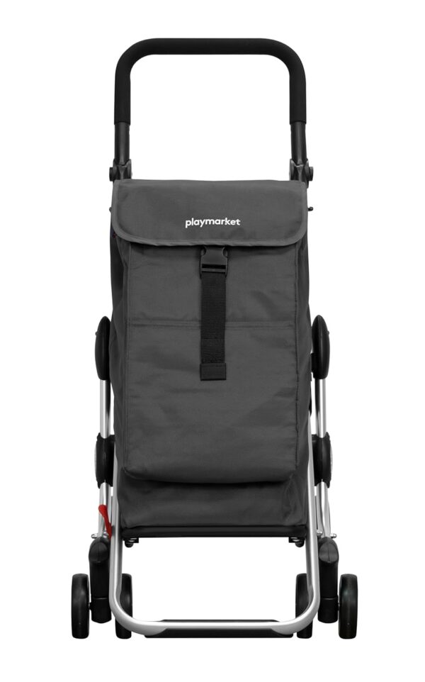Playmarket Carro de la compra Go Up Basic, 110 cm, 39, 5 Litros, Gris Marengo - Image 2