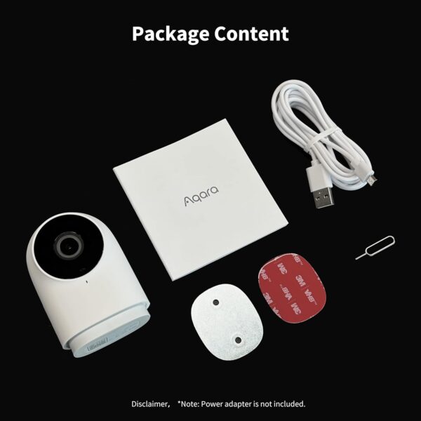 Aqara Cámara Hub Interior G2H Pro, 1080p HD de Cámara de HomeKit, Visión Nocturna, Audio Bidireccional, Zigbee Hub, Cámara Enchufable Compatible con Alexa, HomeKit, Google Assistant e IFTTT - Image 7
