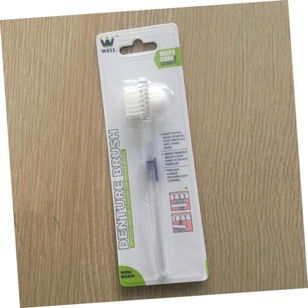 DOITOOL 3 Uds Herramienta De Limpieza Limpiador De Dentaduras Herramientas De Mano Cepillo De De Doble Cara Limpiador De Dentaduras Herramienta Cepillo De Limpieza De Dentaduras - Image 4
