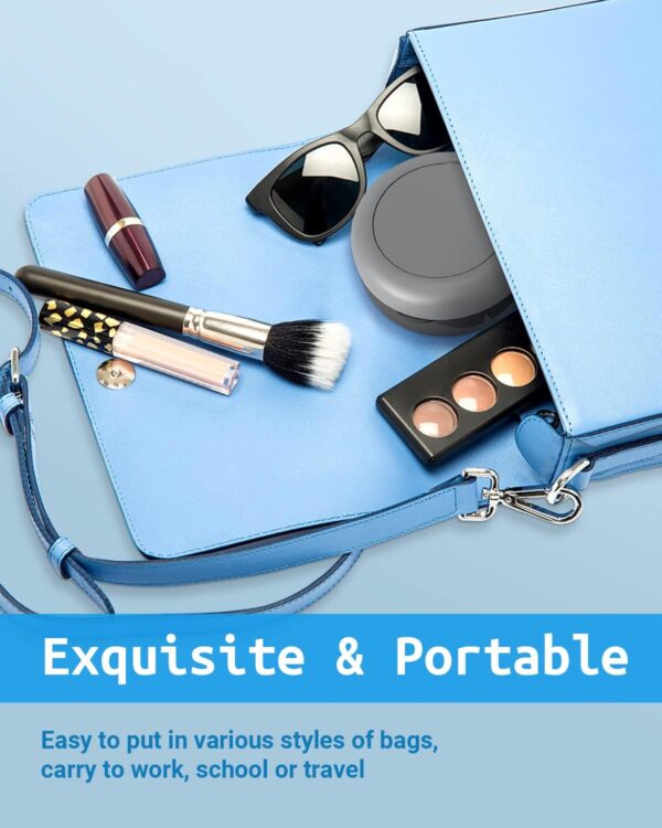 Caja de baño para dentaduras postizas, estuche de retención para aparatos ortopédicos, caja de retención portátil a prueba de fugas, kit de limpieza de dentaduras postizas con mosquetón de cepillo - Image 4