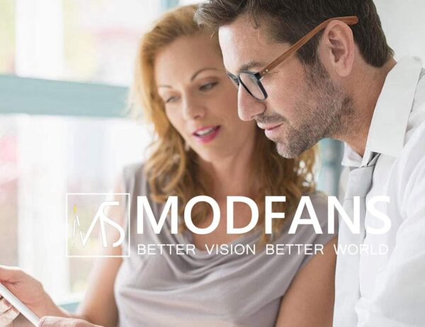 MODFANS Un pack de 4 gafas de lectura 2.5 para Hombres/Mujeres - Lente Clara,Vision Clara,Efecto Madera - Moda,Practicas,Ligeras,Comodas,Colores Negro-Azul-Marron-Amarillo - Image 6