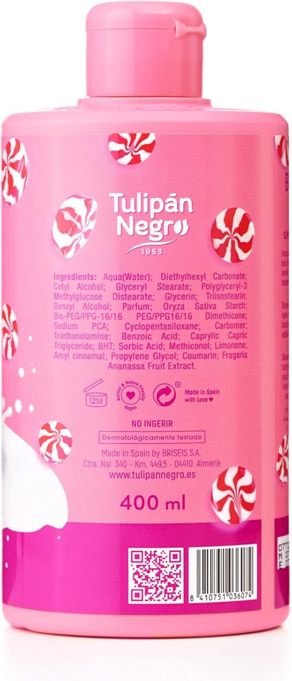 TULIPÁN NEGRO, BODY LOTION FRESA&NATA 400ML - Image 3
