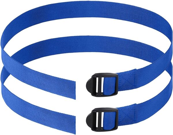 Correas para pedales elípticos,Correas para pies para máquinas de remo - 2 correas para los pies de fijación del pedal de la máquina de remo | Correas elípticas para pies para correas de pedales de má - Image 8