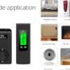 NASHONE Enchufe termostático inalámbrico con regulador de temperatura digital con modo de calefacción y refrigeración. Mando a distancia con sensor de temperatura y función de memoria, pantalla LCD - Image 7