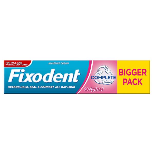 Fixodent - Crema Adhesiva Completa para Prótesis Dentales, Dentaduras Postizas (70 g) - Image 2