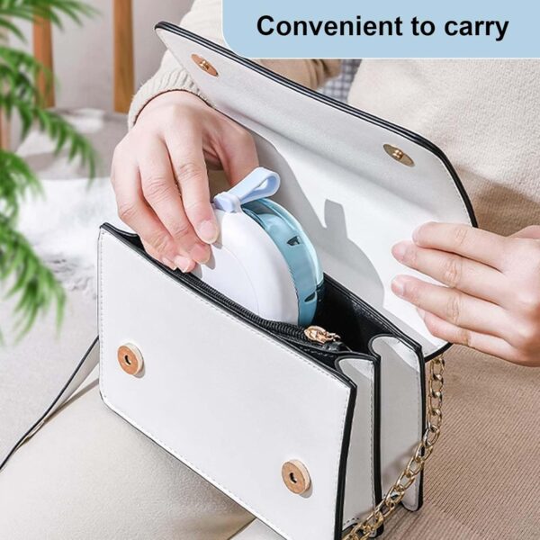 Caja para Dentaduras Postizas, Estuche Protector Bucal con Espejo, Caja Portátil Limpieza Ortodoncia Blanco, Baño para Dentadura, Porta Dentaduras - Image 7