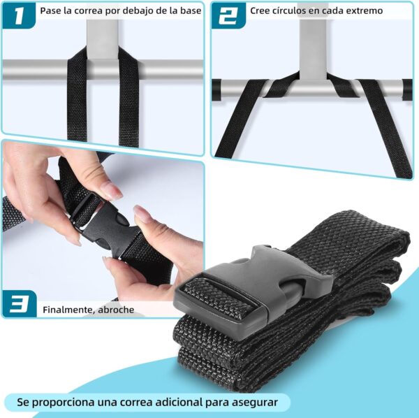 himaly Mini Bicicleta de Ejercicio Plegable Portátil para el Hogar Pedal Ejercitador Gimnasio Fitness Brazo Pierna Entrenamiento Resistencia Ajustable con Pantalla LCD para Mujeres y Hombres - Image 6
