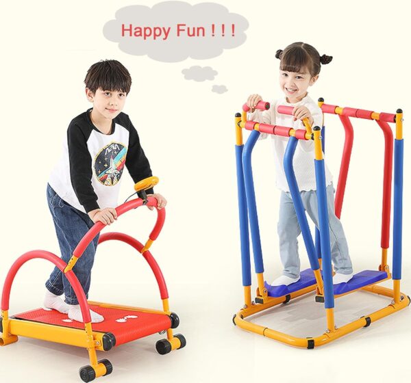 DONGSHUAI Cinta De Correr para Niños, Equipo De Ejercicio Físico para Niños, Cinta De Correr No Motorizada con Pantalla LED, Cinta De Correr para Principiantes, Niños Y Niñas - Image 6