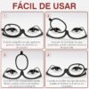 Scettar 2 Piezas Gafas de Maquillaje de Ojos con 2 Paño para gafas, Gafas de Presbicia para Maquillaje Gafas De Maquillaje Lectura Para Mujer Gafas Giratorias Rotación Anteojos De Aumento - Image 3