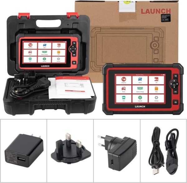 LAUNCH CRP919E OBD2 Herramienta de Diagnóstico de Sistema Completo con Control Bidireccional, Codificación ECU, Todo Sistema a Nivel OE, 31+ Funciones de Reinicios [Actualización Gratuita de 2 años] - Image 5