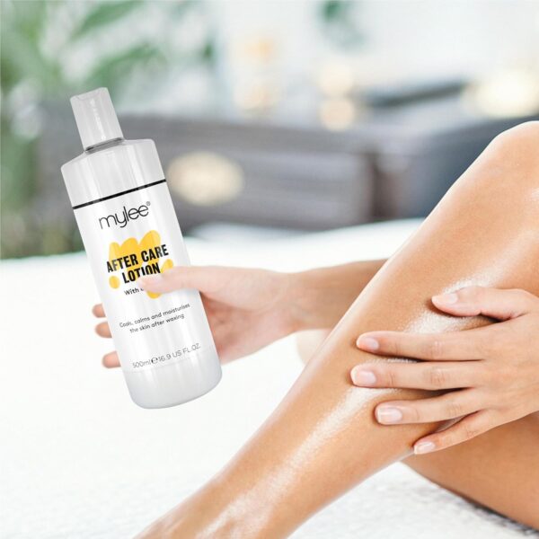 Mylee MYL008 - Crema Hidratante para Piel para Despues del Depilado, Relajante de Aloe Enriquecido, 500ml… - Image 7