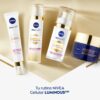 NIVEA Crema de Noche Reparadora Cellular Luminous 630 (1 x 50 ml), crema regeneradora con ácido hialurónico, crema antimanchas facial para rostro, cuello y escote - Image 6