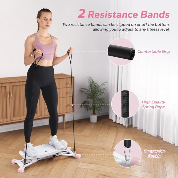Máquina de esquí, máquina de entrenamiento de esquí simulada, máquina de ejercicio de piernas, divertida máquina de ejercicios cardiovasculares, equipo de ejercicio aeróbico de cuerpo completo para - Image 4