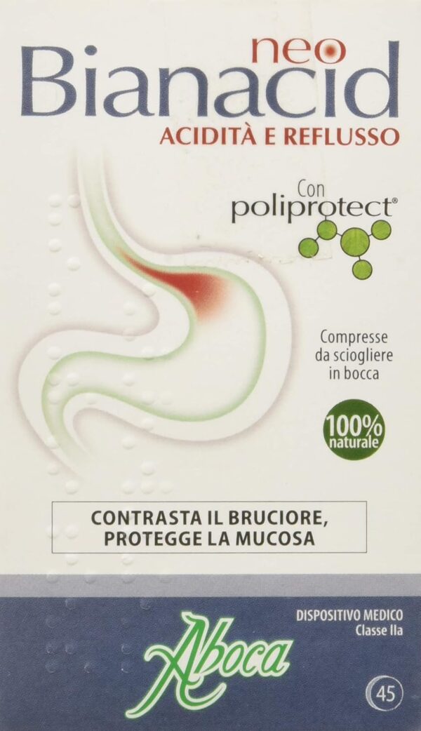 Aboca Neo BIANACID 45 TABLETAS para la Digestión