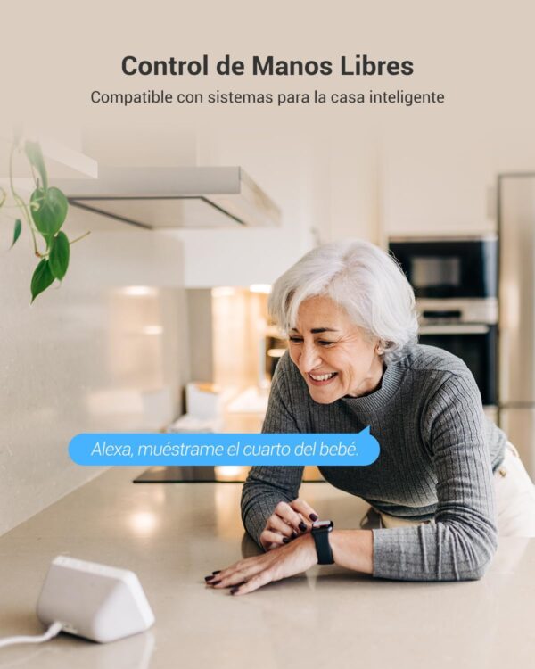 EZVIZ Camara Vigilancia WiFi Interior con Bateria de 40 Dias 1080P Camara IP de Seguridad, Deteccion de Persona Humana, Audio Bidireccional, Soporta Tarjeta hasta 512GB,Compatible con Alexa,CB1 - Image 7