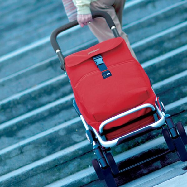 Foppapedretti Go Up Red 209 9702000300-Carrito de la Compra, Color Rojo, Compuesto, 110X40X48 cm - Image 2