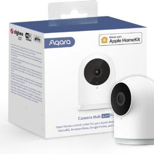 Aqara Cámara Hub Interior G2H Pro, 1080p HD de Cámara de HomeKit, Visión Noct...