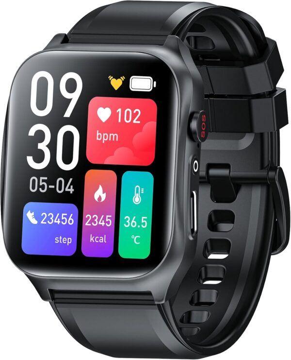 Funker - SW10 Easy Care Watch 4G - Reloj de Protección para Personas Mayores con Teleasistencia, Localizador GPS, Caídas, Botón de Ayuda SOS, Perímetro de Seguridad y Configuración Remota
