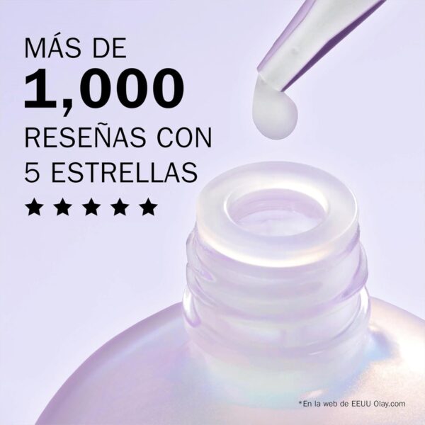 Olay Super Sérum, Sérum Facial Hidratante Con Vitamina C, Niacinamida, Péptido De Colágeno, Cuidado De La Piel Well-Aging, E Iluminador, 30 ml - Image 7