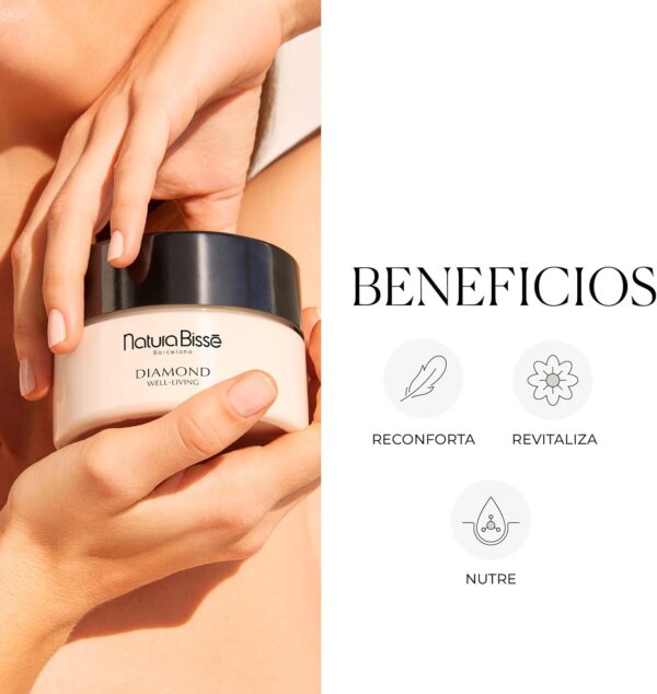 Natura Bissé Diamond Well-Living The Body Cream | Crema Hidratante Corporal con Aceite de Tamanu, Aloe Vera y Agua de Arroz | 200 ml - Image 3