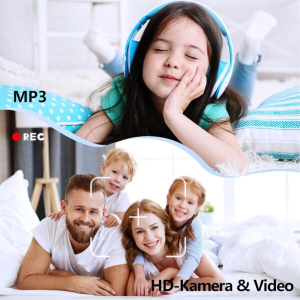 PTHTECHUS Reloj Inteligente Niños GPS, Smartwatch Niña 4G con Llamada Telefónica, WiFi, Videollamada, SOS, Chat Función, Pantalla Táctil HD Reloj Inteligente para Niños y Niñas de 5 a 15 Años - Image 7