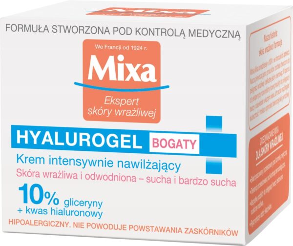 EKSPERT SKÓRY WRAŻLIWEJ HYALUROGEL BOGATY KREM INTENSYWNIE NAWILŻAJĄCY - Image 2