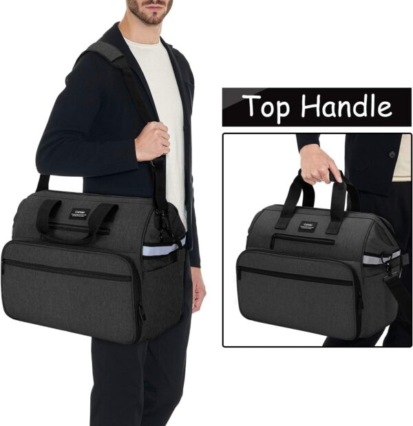 CURMIO Botiquín de Primeros Auxilios, Maleta de Primeros Auxilios, Bolsa para Emergencias, Multiusos, Ligero, (Sola Bolsa, Patente Pendiente), Negro - Image 5