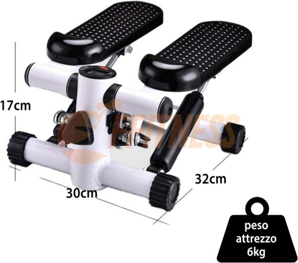 FFitness FMMS504B Up Down Swing Stepper Home Trainer Stepper portátil Ahorra Espacio Step Up Casa Gimnasio - Image 7
