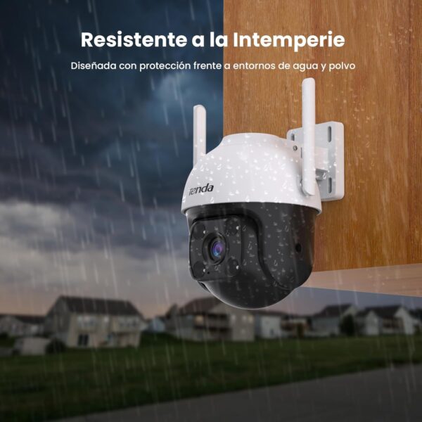 Tenda CH3 Camara Vigilancia WiFi Exterior - Visión Nocturna 30m, 360° PTZ Cámara IP 1080P, Soporte ONVIF CCTV Camera Vigilancia, Detección Movimiento, Audio Bidireccional, IP66, Compatible con Alexa - Image 7