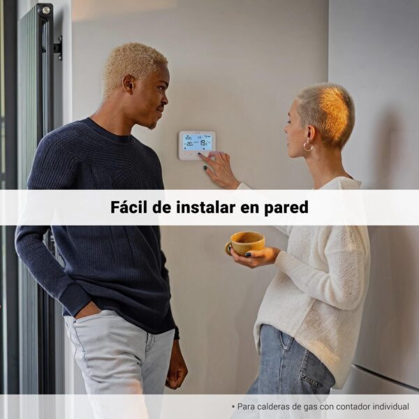 SPC Vesta Thermostat – Termostato calefacción WiFi para Caldera de Gas, manejo Inteligente por App, Compatible con Alexa/Google, detección de Ventanas Abiertas, programable y de Pared – Blanco - Image 4