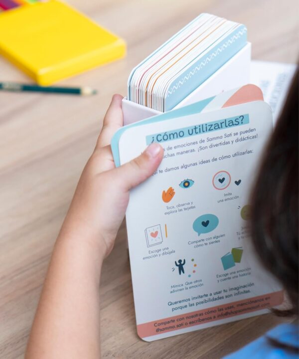 Samma Sati Tarjetas de Emociones | Juego Educativo Montessori | Flashcards Didácticas para Niños a Partir de 2 Años | Pictogramas en Español | Aprende sobre Gestión de Emociones - Image 4