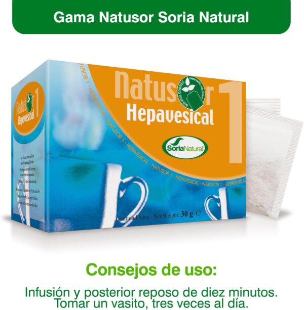 Soria Natural NATUSOR 1 HEPAVESICAL 20 Filtros - Image 5