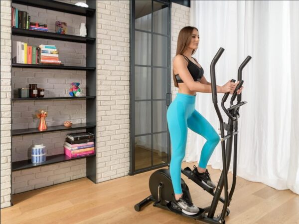 TechFit E250N Cross Trainer, Bicicleta estática elíptica para el hogar, la pérdida de Peso Máquina para Cardio y Ejercicios de Fitness, Dispositivo de Resistencia Magnética para Espacios Interiores - Image 8